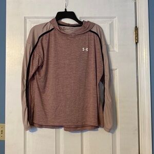 𝅺under Armour womens heat gear light hoodie; size medium